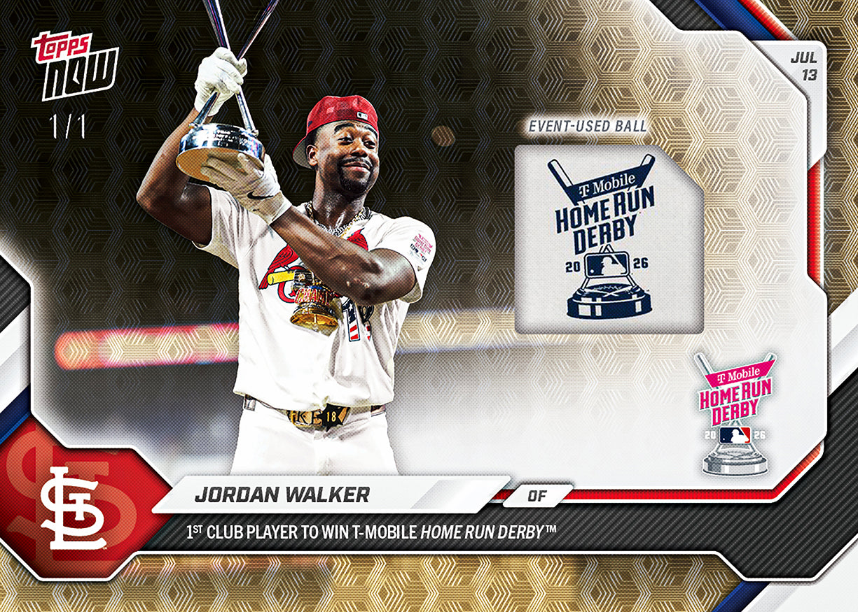 Jordan Walker - 2026 MLB Topps NOW - Card 451 - PR: 8208 - Image 2