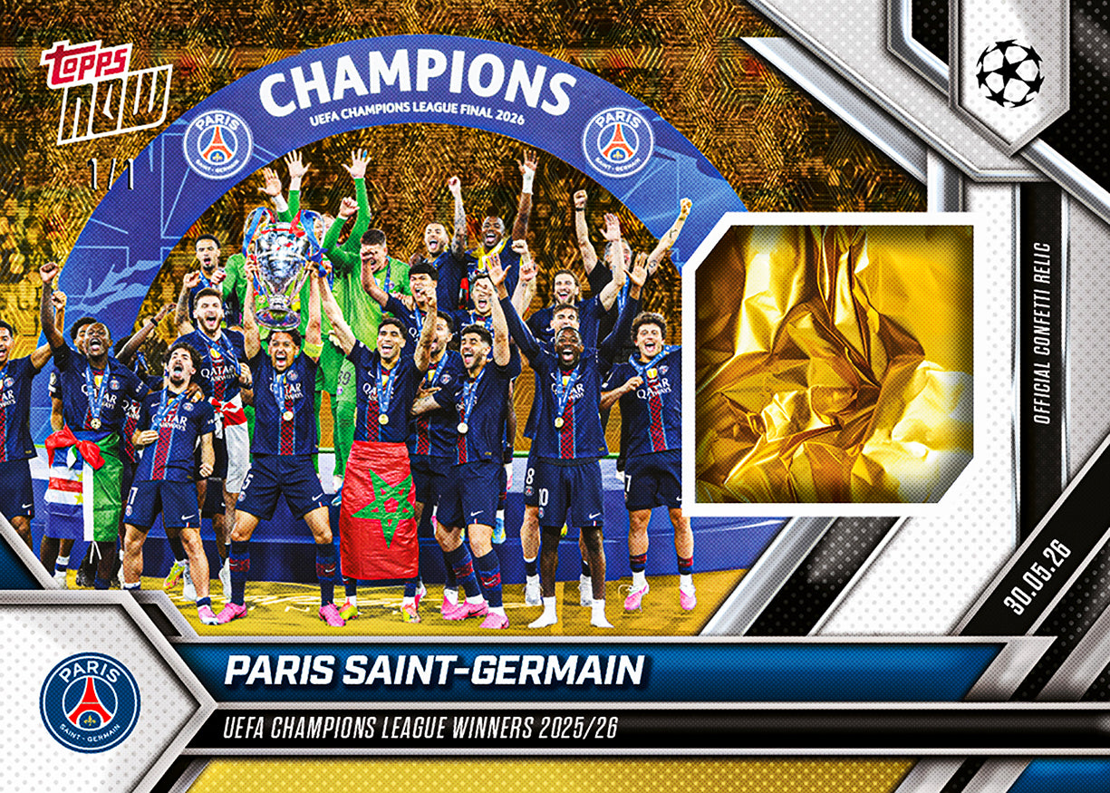 Paris Saint-Germain - 2025-26 UCL Topps NOW - Card 138 - PR: 4056 - Image 2