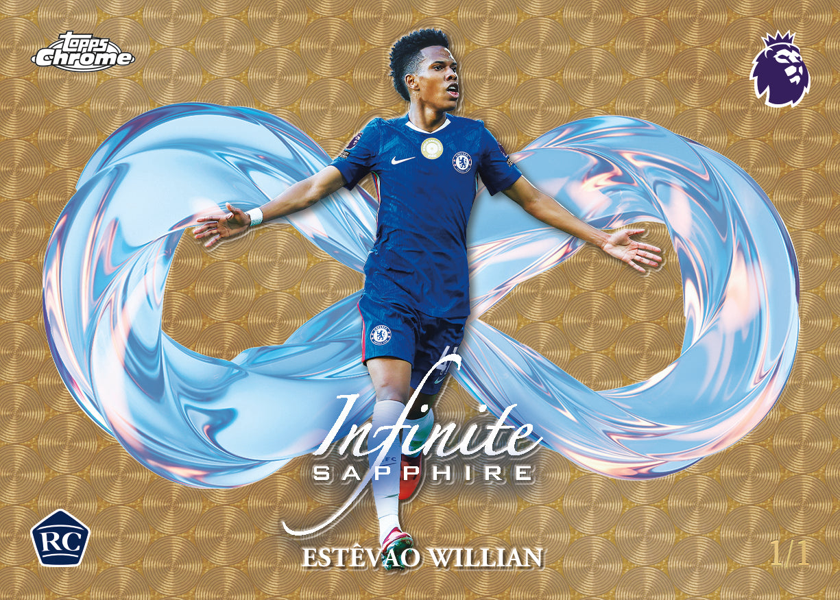 Alternative view of 2026 Topps Chrome Premier League - Sapphire Edition