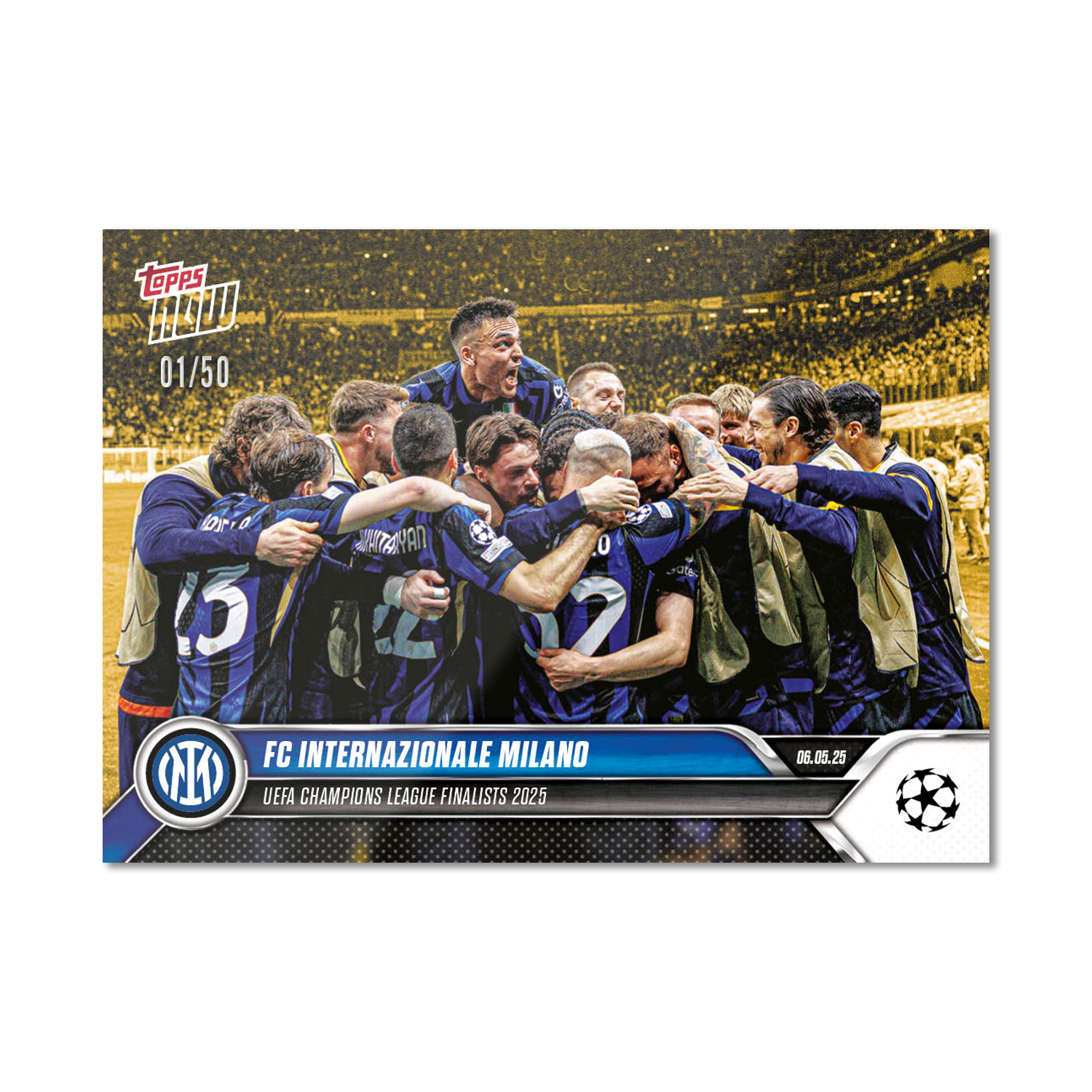 FC Internazionale Milano - 2024-25 UCL Topps NOW - Card 154 - Image 6