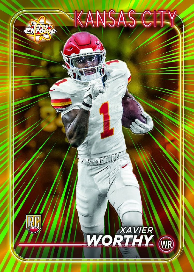 2024 Topps Chrome Football - Hobby Box - Image 3
