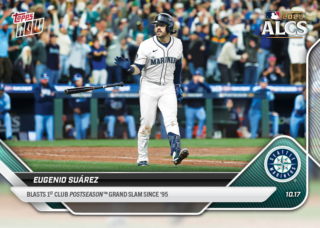 Eugenio Suárez - 2025 MLB Topps NOW - Card 882 - PR: 4938 - Image 3