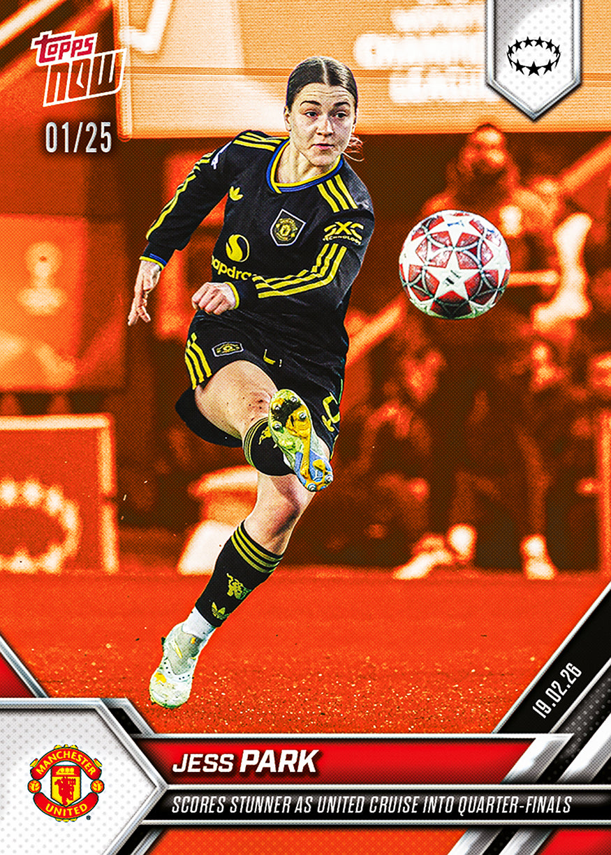 Jess Park - 2025-26 UWCL Topps NOW - Card 21 - PR: 279 - Image 5