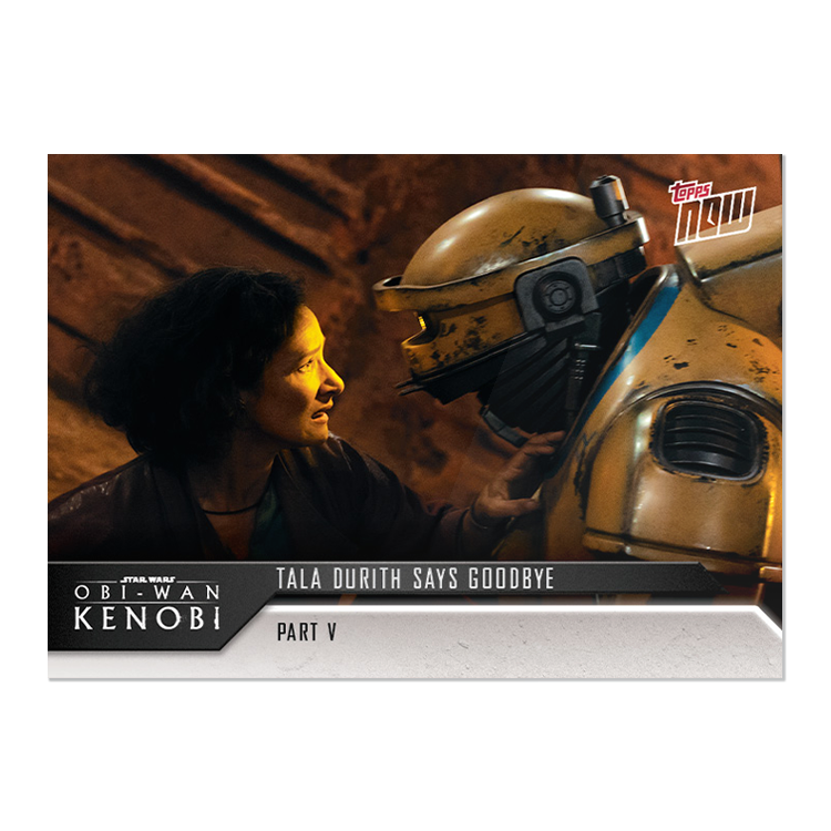 2022 Topps Now Star Wars: Obi-Wan Kenobi 5-Card Pack (Part V) - PR: 1054 - Image 5