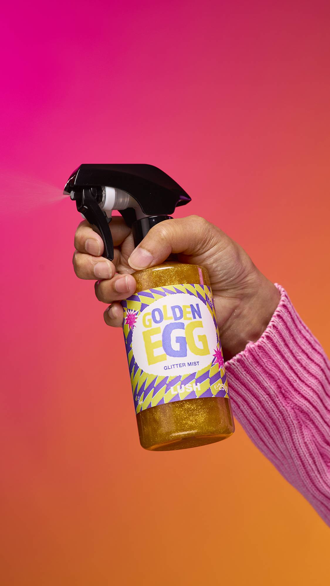 Alternative view of Golden Egg