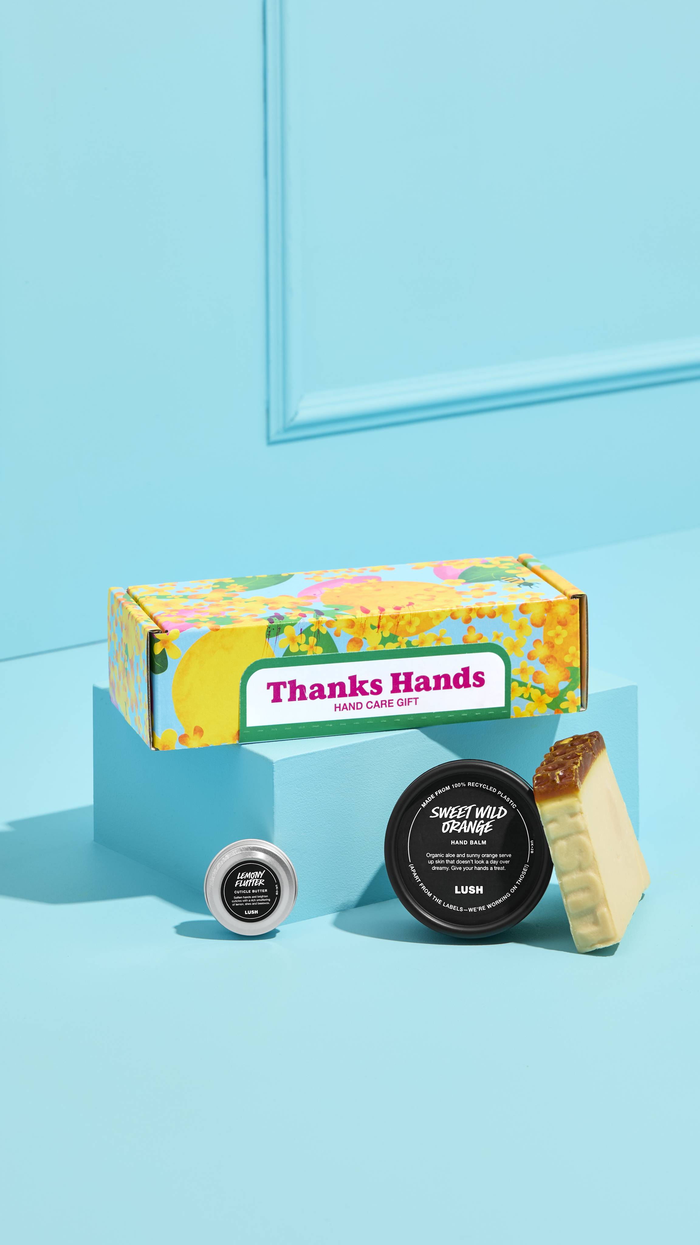 Alternative view of Thanks Hands